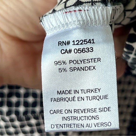 NWT Vintage TALK OF THE WALK Sleeveless Contrast Shift Day Dress—SZ. Medium - Picture 9 of 15